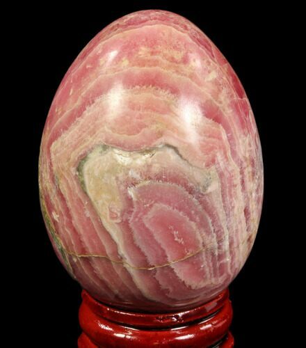 Polished Rhodochrosite Egg - Argentina #79257